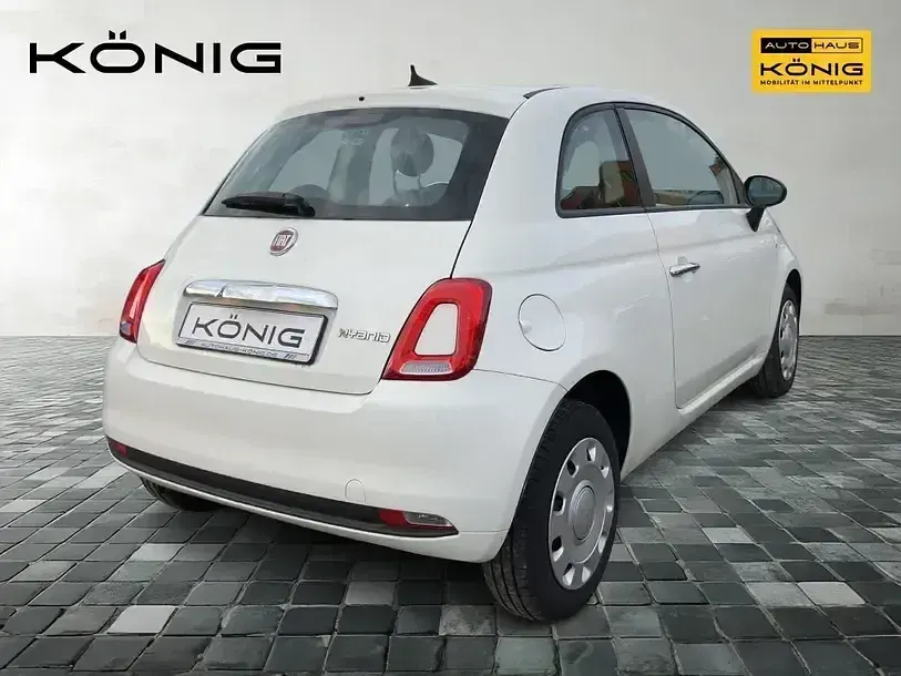 Gebraucht Fiat 500 Basis 70 PS (51 kW) 2023 Weiß Kleinwagen