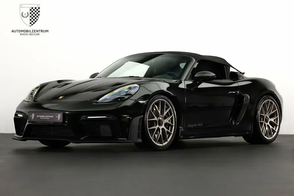 Neu Porsche 718 Spyder RS 500 PS (367 kW) 2025 Grün Cabrio