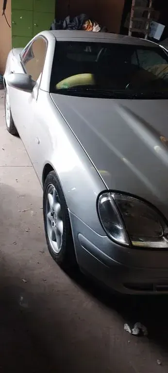 Gebraucht Mercedes SLK200 136 PS (100 kW) 1998 Silber Cabrio