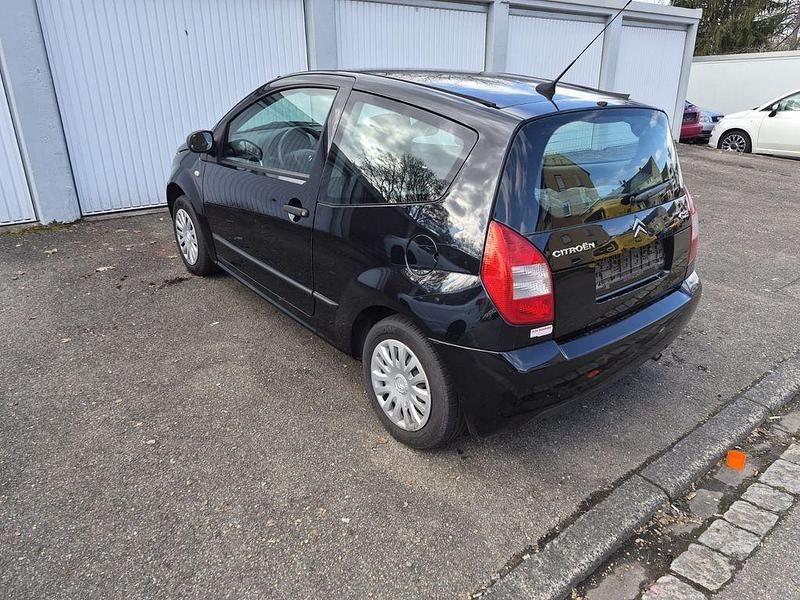 Gebraucht Citroën C2 60 PS (44 kW) 2007 Schwarz Kleinwagen