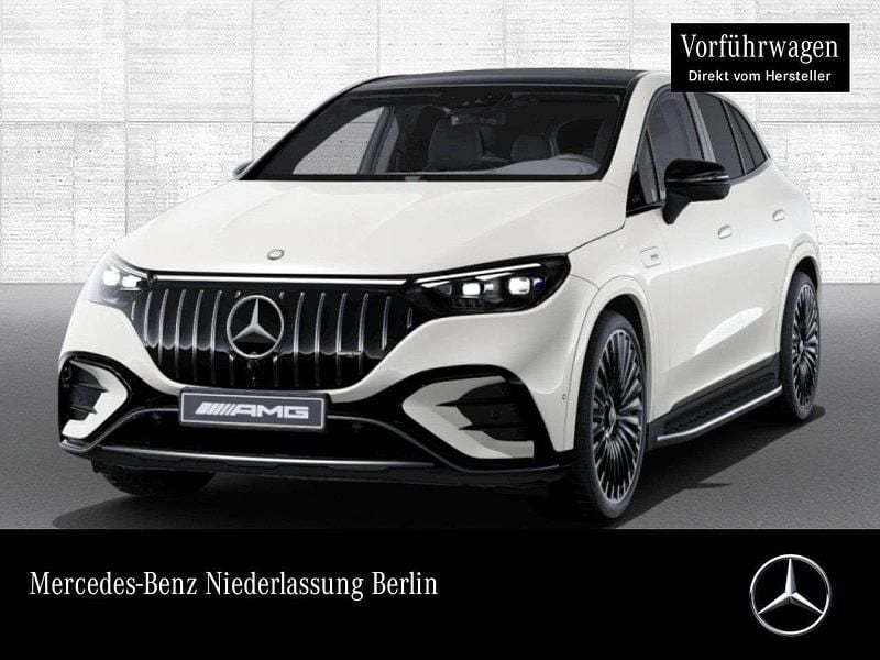 Weiß Gebraucht 2024 Mercedes EQE AMG 53 Night SUV | 92.990 € - Bild 1/4