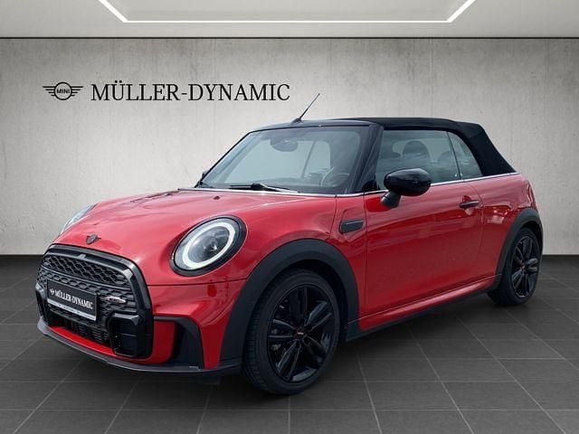 Rot Gebraucht 2021 Mini John Cooper Works Cabriolet Cabrio | 26.910 € (Teuer) - Bild 1/1