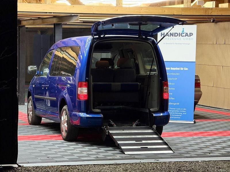 Blau Gebraucht 2009 VW Caddy Maxi Van / Kleinbus | 22.900 € - Bild 1/4