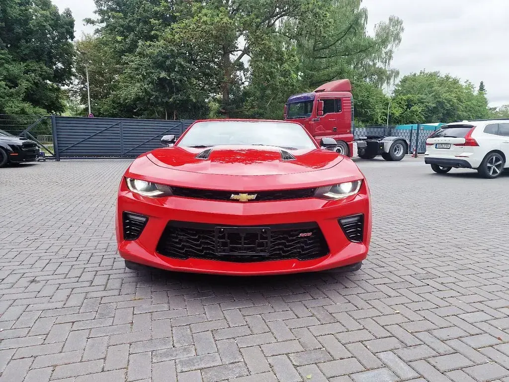 Gebraucht Chevrolet Camaro 461 PS (339 kW) 2018 Rot Cabrio