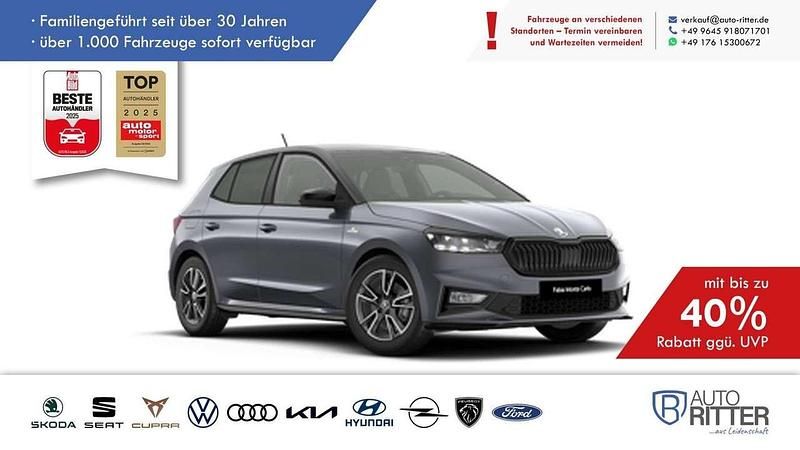Graphitegrau metallic (.../gr Neu 2026 Skoda Fabia Monte Carlo Limousine | 26.990 € (Fairer Preis) - Bild 1/3