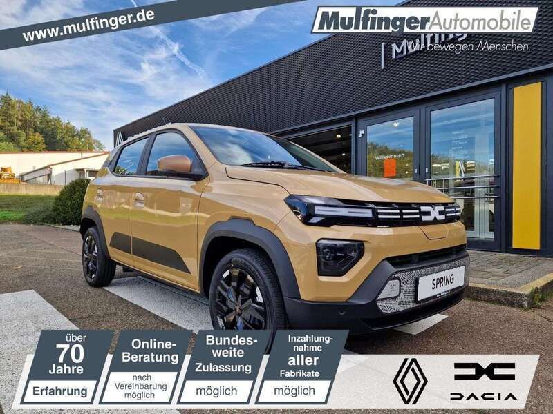 Safaribeige (beige) Gebraucht 2024 Dacia Spring Extreme Kleinwagen | 18.575 € (Etwas zu teuer) - Bild 1/4