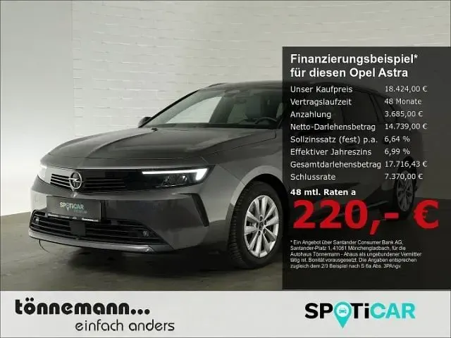 Gebraucht Opel Astra Elegance 131 PS (96 kW) 2023 Kombi