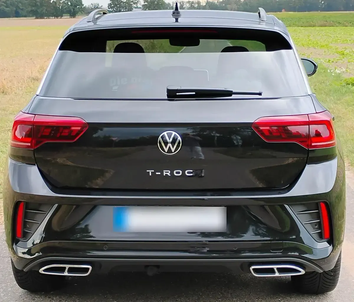 Gebraucht VW T-Roc R-line 150 PS (110 kW) 2025 Schwarz SUV