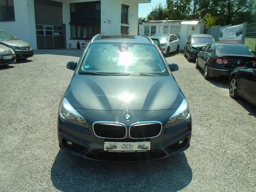Gebraucht BMW 218 Gran Tourer Advantage 150 PS (110 kW) 2015 Grau Van / Kleinbus
