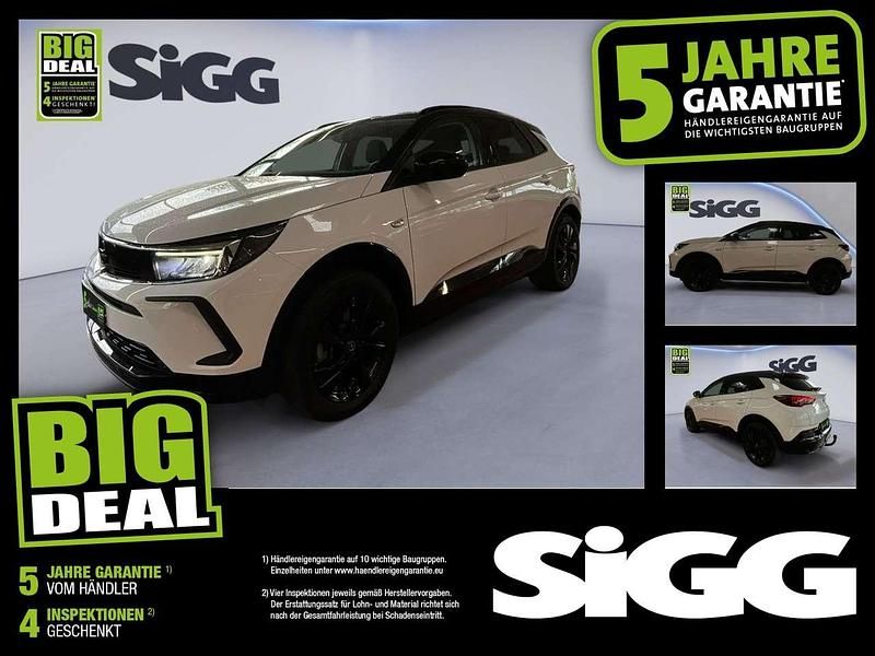 Jade weiss (metallic) Gebraucht 2022 Opel Grandland X GS Line SUV | 23.980 € (Fairer Preis) - Bild 1/4