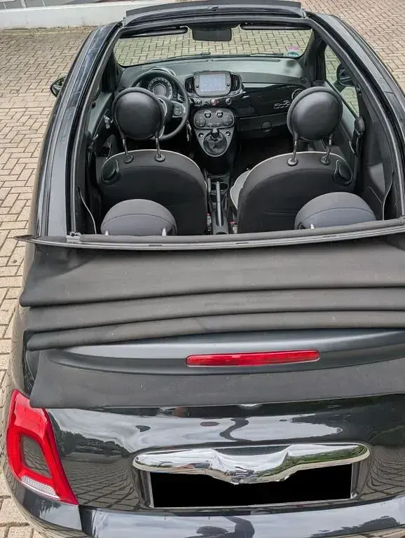 Gebraucht Fiat 500C Lounge 69 PS (50 kW) 2019 Schwarz Cabrio