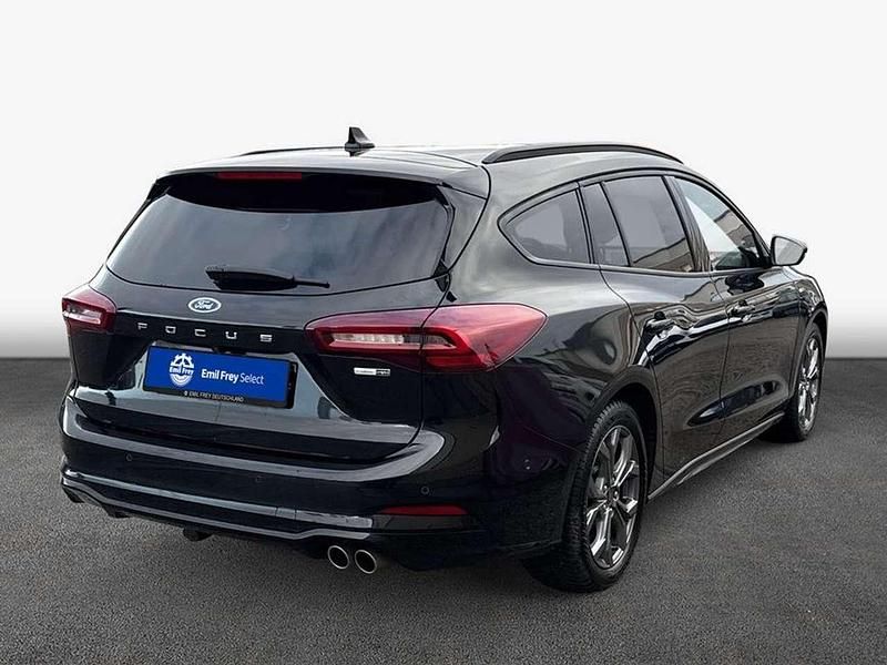 Gebraucht Ford Focus ST-Line X 125 PS (91 kW) 2023 Agate black metallic Kombi