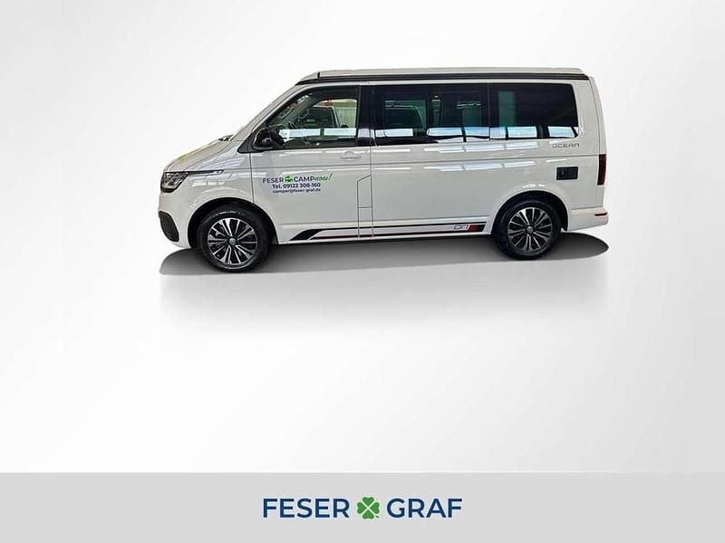 Candyweiß/ schwarz Gebraucht 2024 VW T6.1 California Van | 72.900 € - Bild 1/4