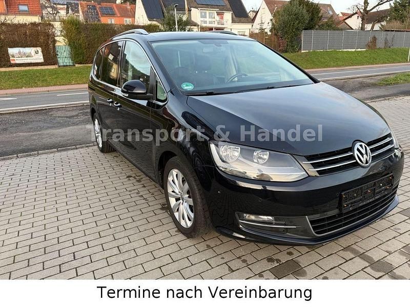 Gebraucht VW Sharan Highline 140 PS (102 kW) 2010 Schwarz Van / Kleinbus