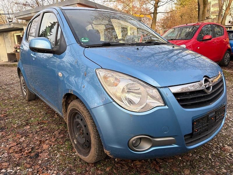 Blau Gebraucht 2012 Opel Agila Edition Kleinwagen | 5.990 € (Etwas zu teuer) - Bild 1/4