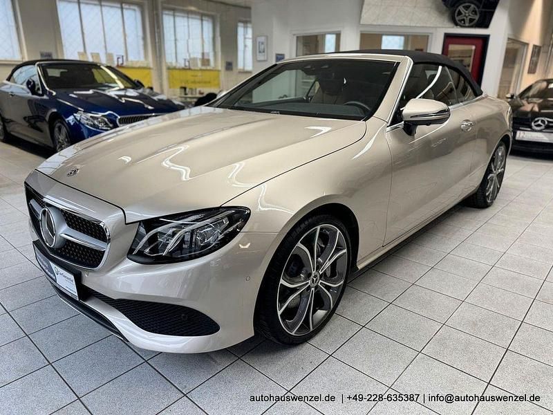 Gebraucht Mercedes E400 333 PS (244 kW) 2018 Aragonitsilber  metalliclack Cabrio