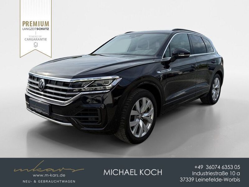 Schwarz Gebraucht 2019 VW Touareg R-line SUV | 49.490 € (Superpreis) - Bild 1/4