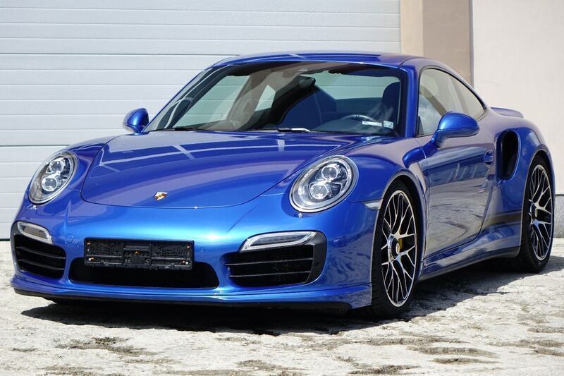 Gebraucht Porsche 911 Turbo S 560 PS (411 kW) 2013 Blau