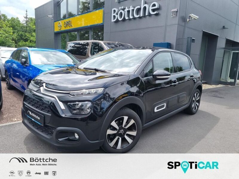 Lackierung schwarz perla nera/metallic klarlack Gebraucht 2024 Citroën C3 Kleinwagen | 16.480 € (Fairer Preis) - Bild 1/4