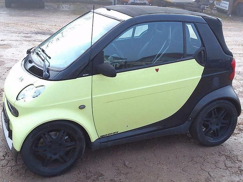 Gebraucht Smart ForTwo Cabrio Pulse 61 PS (44 kW) 2001 Gelb Cabrio