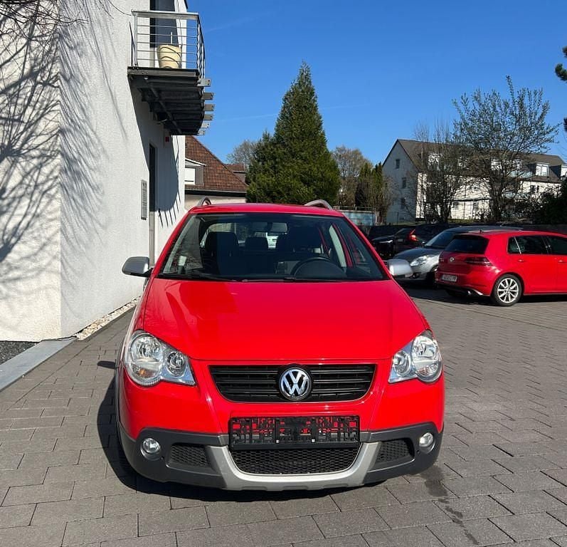 Gebraucht VW Polo Cross 69 PS (50 kW) 2008 Rot Kleinwagen