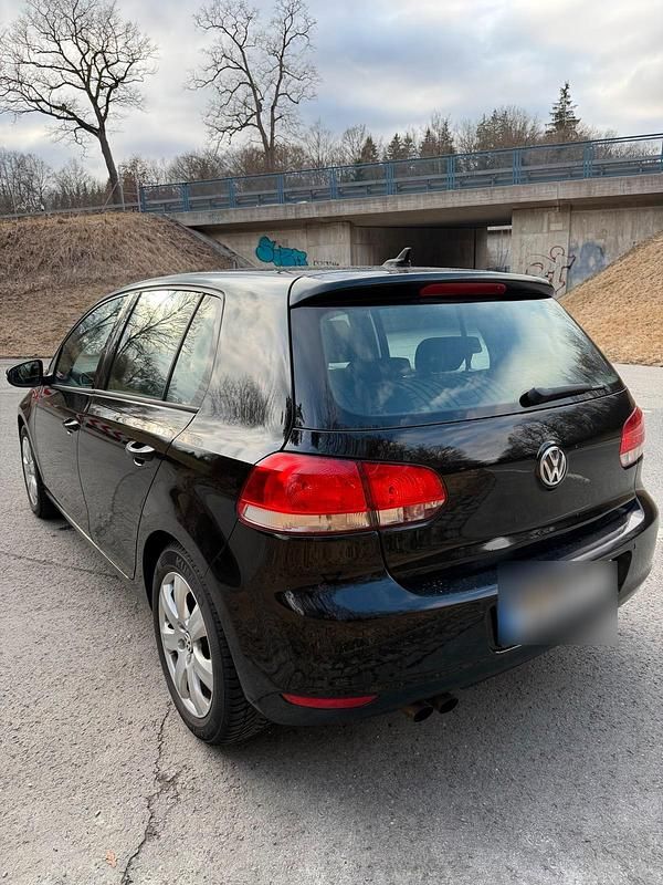 Gebraucht VW Golf VI 122 PS (89 kW) 2009 Schwarz Kleinwagen