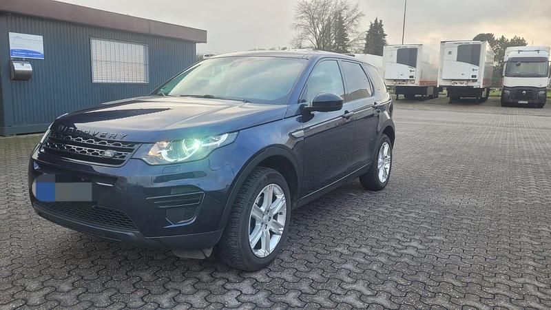 Blau Gebraucht 2016 Land Rover Discovery 4 SUV | 11.500 € - Bild 1/4