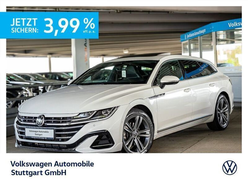 Oryxweiß perlmutteffekt Gebraucht 2023 VW Arteon Elegance Kombi | 36.930 € (Etwas zu teuer) - Bild 1/4