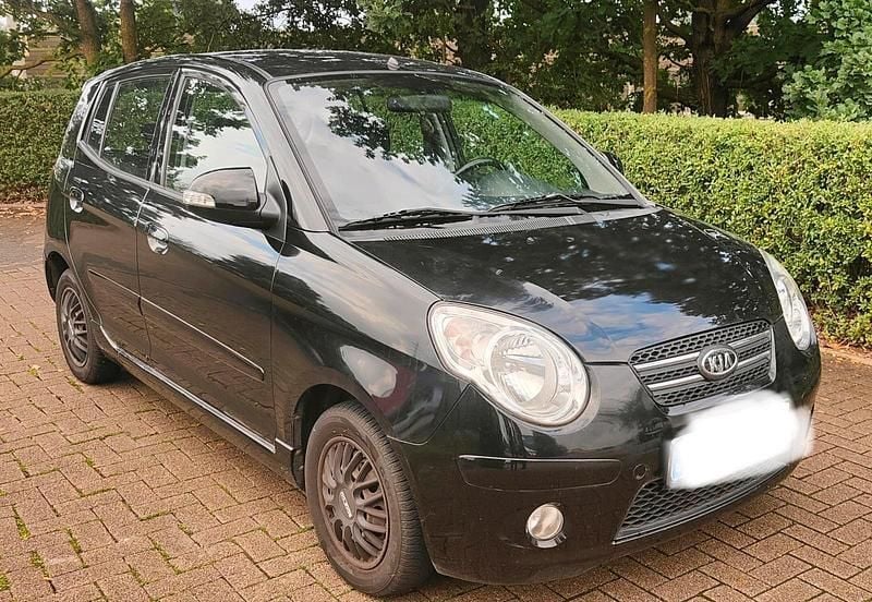 Schwarz Gebraucht 2009 Kia Picanto 2 Kleinwagen | 1.599 € (Guter Preis) - Bild 1/4