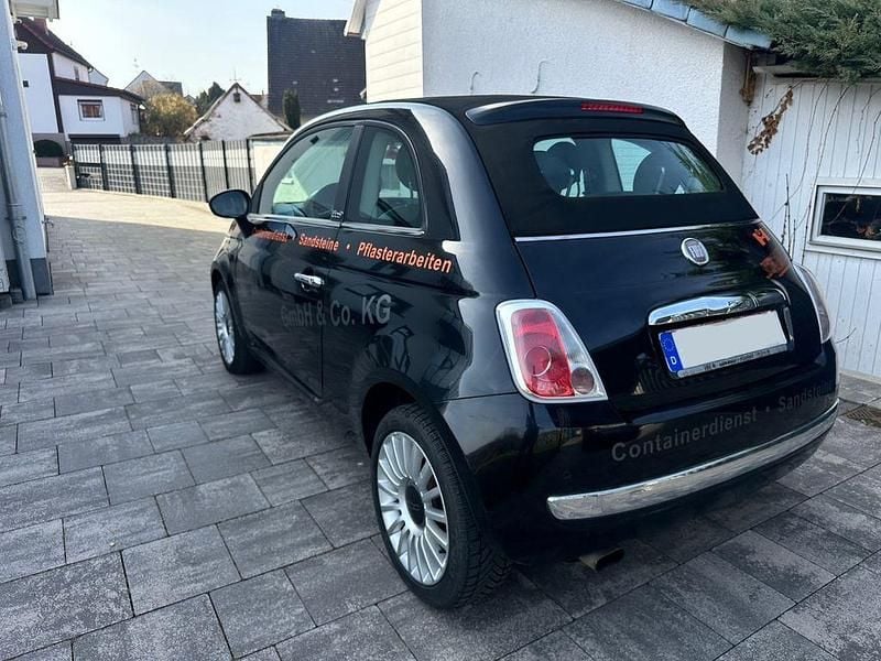 Gebraucht Fiat 500C 95 PS (69 kW) 2011 Schwarz Cabrio