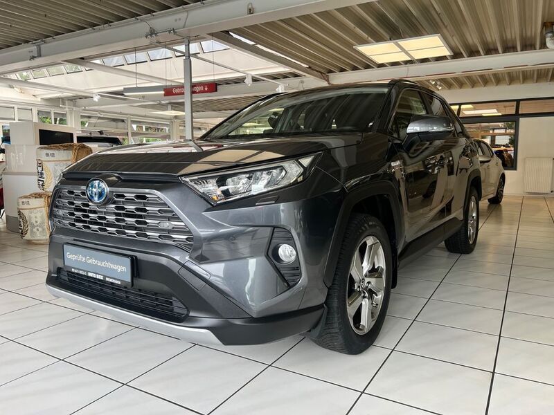 Marlingrau metallic Gebraucht 2021 Toyota RAV4 Hybrid Plus SUV | 32.900 € (Fairer Preis) - Bild 1/4
