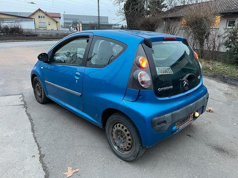 Gebraucht Citroën C1 Style 68 PS (50 kW) 2010 Blau electra/metallic schutzla Kleinwagen