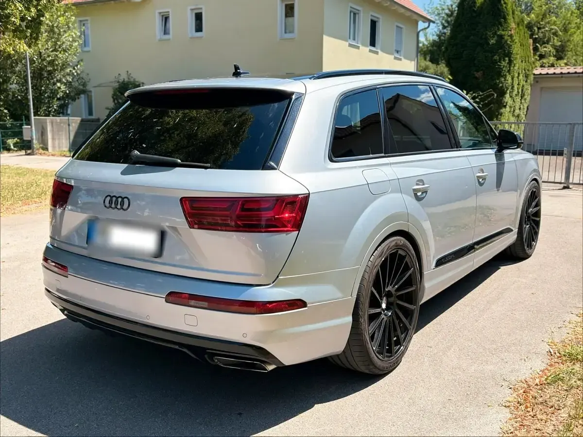 Gebraucht Audi Q7 S-Line 272 PS (200 kW) 2016 Silber SUV