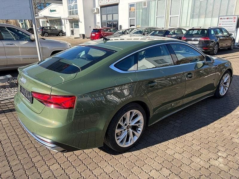 Gebraucht Audi A5 Sportback Advanced Plus 163 PS (119 kW) 2021 Grün Kleinwagen