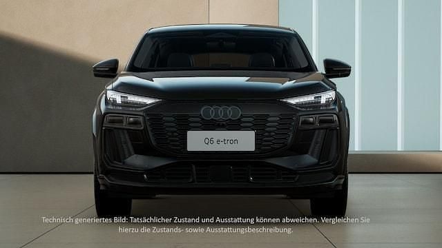 Gebraucht Audi Q6 Sportback e-tron Performance 225 kW (306 PS) 2025 Mythosschwarz metallic SUV