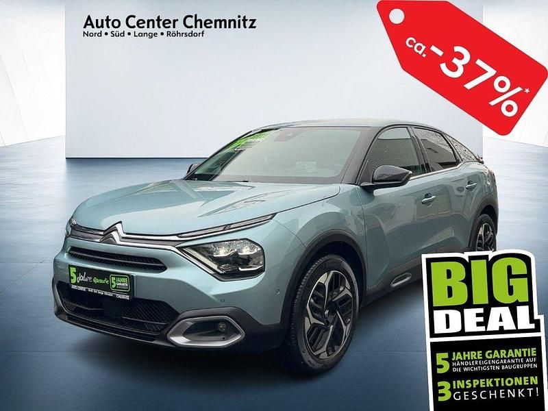 Blau Gebraucht 2023 Citroën C4 PureTech Limousine | 19.901 € (Fairer Preis) - Bild 1/4