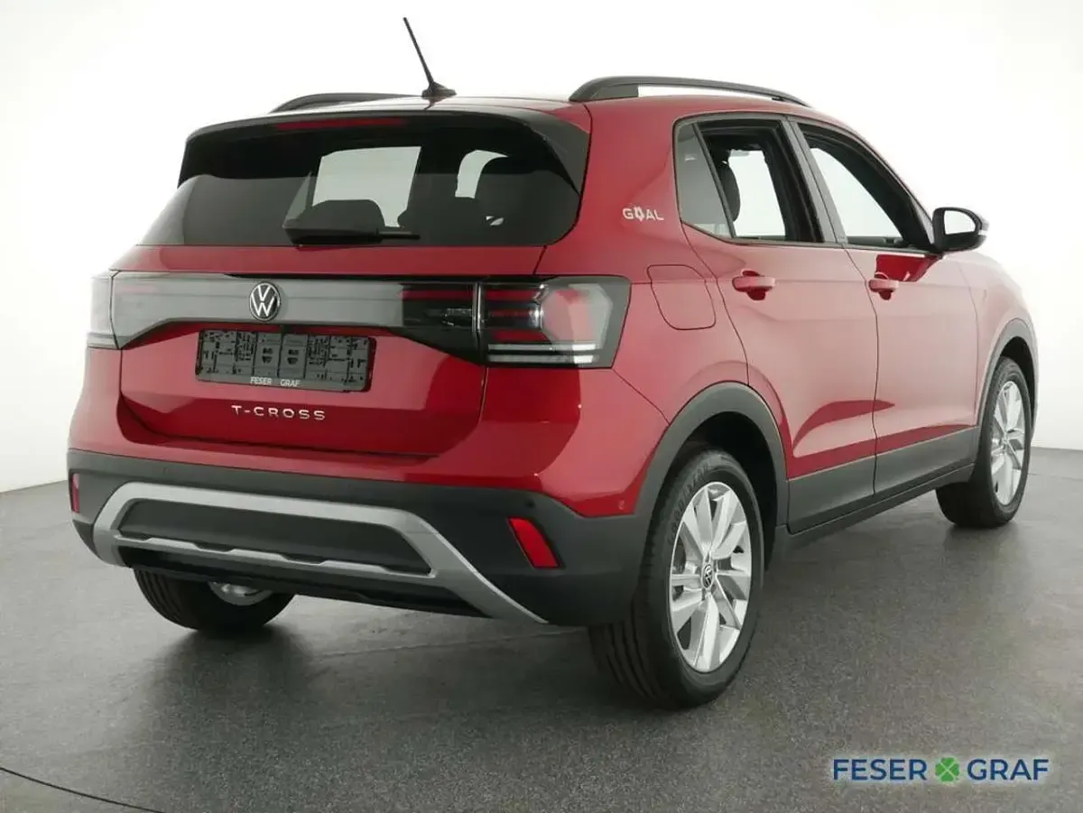 Gebraucht VW T-Cross Goal 116 PS (85 kW) 2025 Kings red metallic SUV