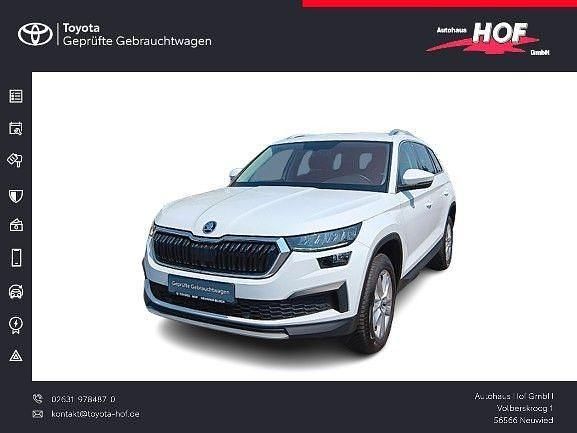 Weiß Gebraucht 2022 Skoda Kodiaq Ambition SUV | 26.890 € (Fairer Preis) - Bild 1/4
