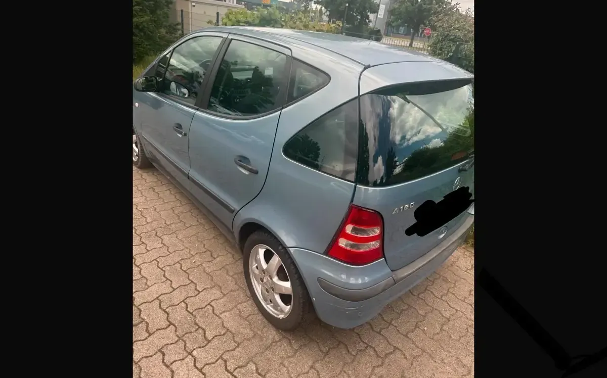 Gebraucht Mercedes A160 98 PS (72 kW) 2003 Blau Kleinwagen