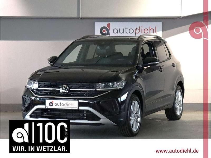 Schwarz Gebraucht 2025 VW T-Cross Goal SUV | 24.990 € (Superpreis) - Bild 1/4