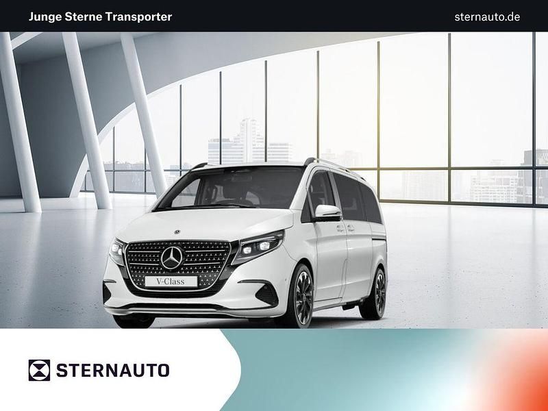 Bergkristallweiß metallic Gebraucht 2024 Mercedes V250 Van / Kleinbus | 67.950 € (Fairer Preis) - Bild 1/4
