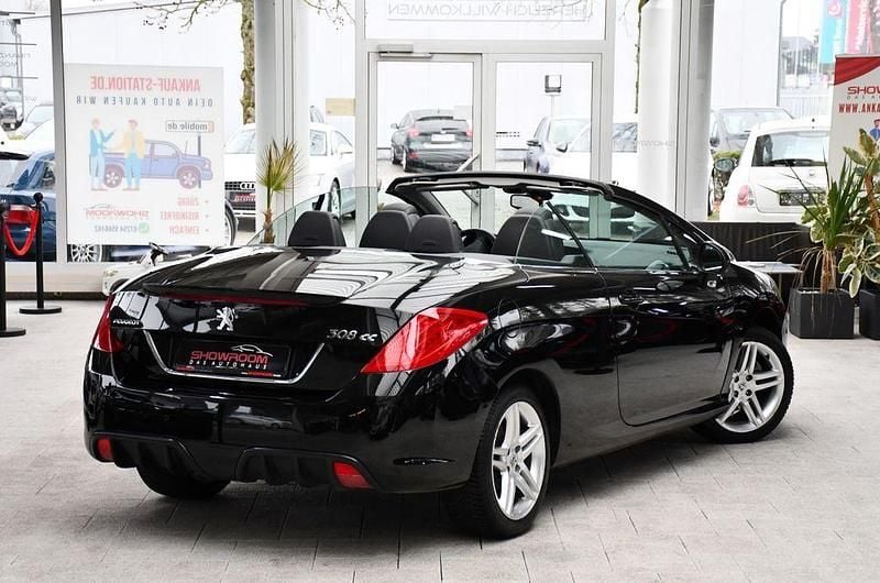 Gebraucht Peugeot 308 CC Premium 120 PS (88 kW) 2009 Schwarz Cabrio
