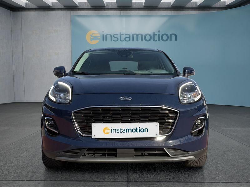 Blau Gebraucht 2022 Ford Puma Titanium SUV | 18.499 € (Fairer Preis) - Bild 1/2