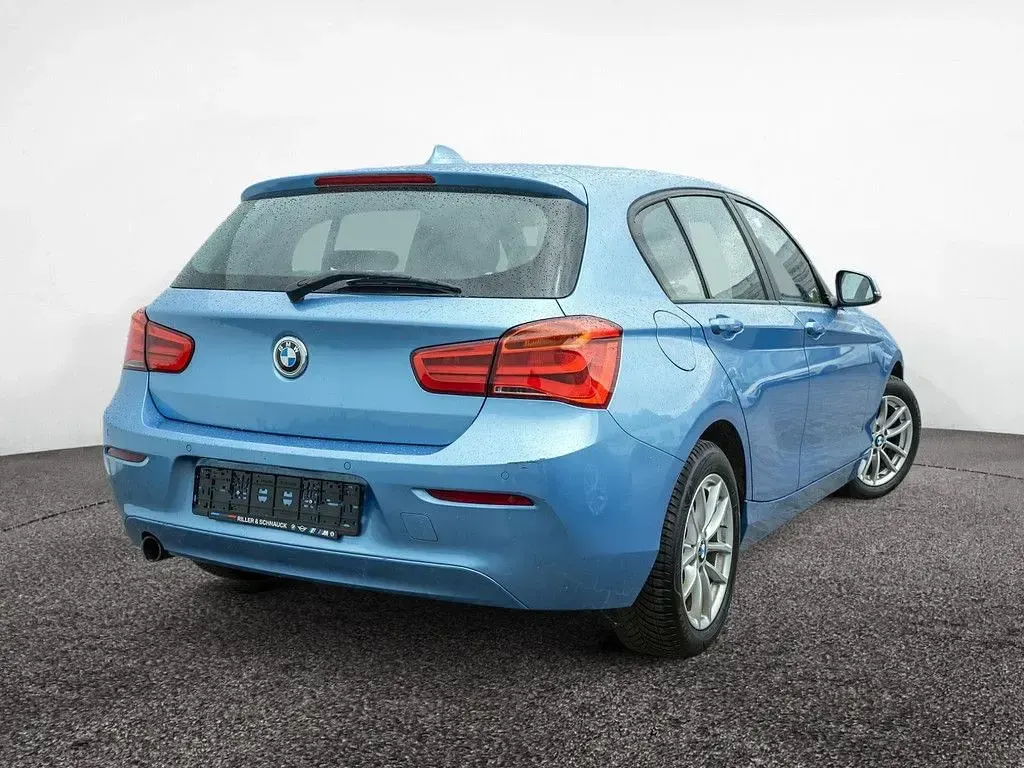 Używany BMW 116 Advantage 109 KM (80 kW) 2017 Niebieski Hatchback