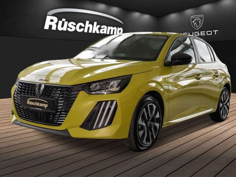 Gelb Gebraucht 2024 Peugeot 208 Active Kleinwagen | 18.480 € (Fairer Preis) - Bild 1/4