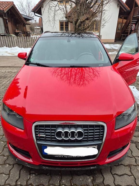 Gebraucht Audi A3 Sport 160 PS (117 kW) 2007 Rot Kleinwagen