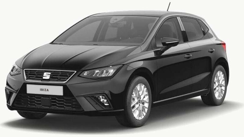 Schwarz (midnight schwarz metallic) Neu 2025 Seat Ibiza FR Limousine | 23.667 € (Fairer Preis) - Bild 1/4