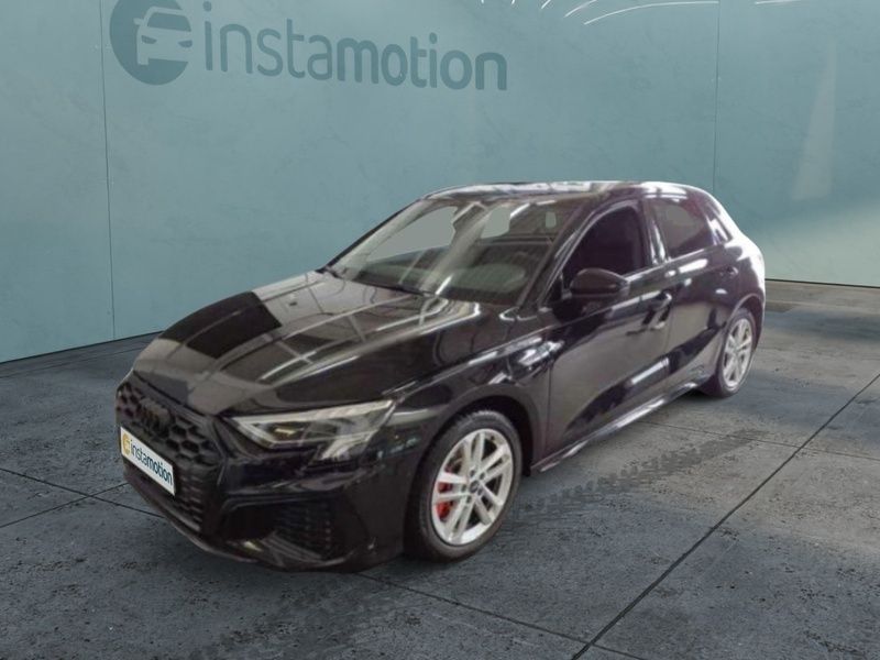 Schwarz Gebraucht 2022 Audi A3 Sportback e-tron Ambiente Limousine | 32.540 € - Bild 1/4