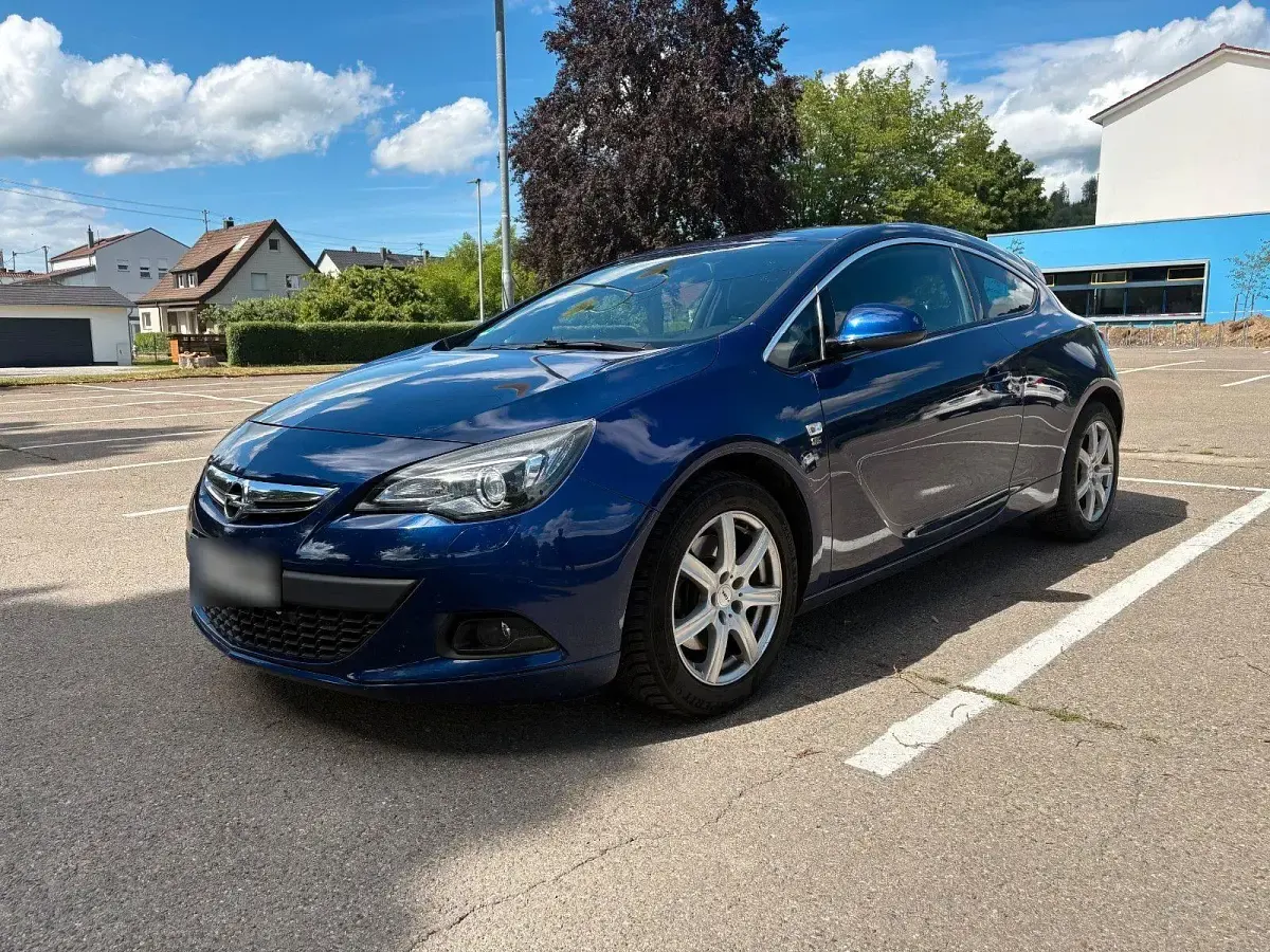 Gebraucht Opel Astra GTC 170 PS (125 kW) 2014 Blau Coupé