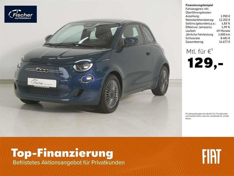Gruen Gebraucht 2021 Fiat 500e Action Limousine | 13.480 € (Fairer Preis) - Bild 1/4